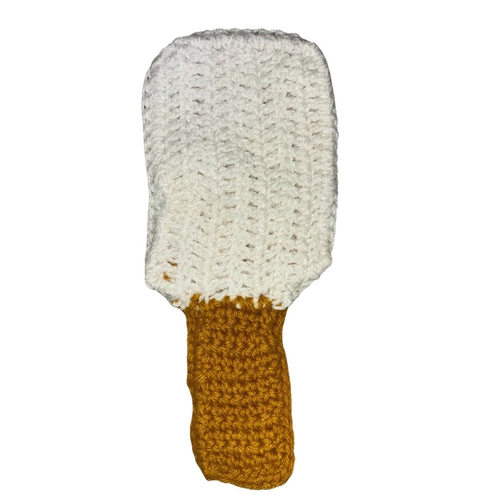Potholder Pickleball Paddle Crochet Handmade Hot Pad Trivet Wall Decor NEW